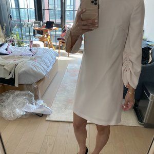 Club Monaco Blush Pink Dress Long Sleeve